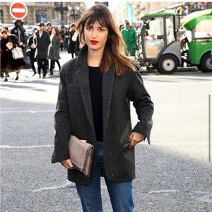 Isabel Marant pour HM wool coat blazer size 6